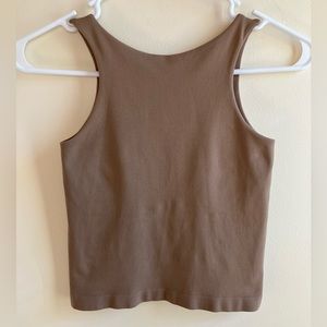Free People Clean Lines Cropped Cami Tank Top XS/S